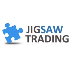 Logo de Jigsaw trading, que cuenta con buenos recursos para inversores